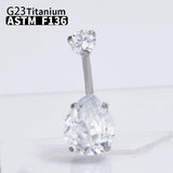 G23 Titanium Women Sexy Belly Button Rings Piercing