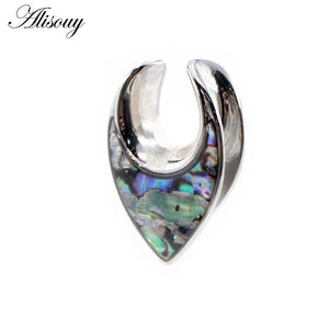Wedding Saddle Ear Plugs Shell Conch Ear Gauges For Women