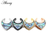 Wedding Saddle Ear Plugs Shell Conch Ear Gauges For Women