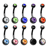10pcs Sexy Women Navel Piercing Ring Body Jewelry