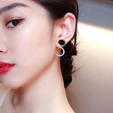 2 Pcs Star Moon Pendant Ear Tunnel Gauges Flesh Piercing Expander Earring