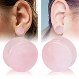 Stone Ear Plugs Gauges Earrings Women Flesh Tunnel Piercing