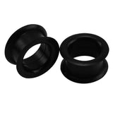 9 Pairs Mixed Colors Silicone Ear Tunnels Flesh Plugs Gauges Sets