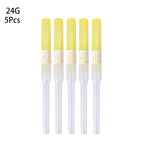 5pcs Disposable Piercing Needles Sterilised Body Piercing Tool 14G 16G 18G 20G