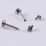 Surgical Steel Heart Tragus Cartilage Lip Stud Earrings