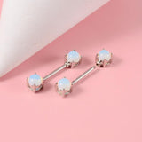 Surgical Steel Turquoise Nipple Barbell Piercing