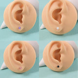 2PCS Ear Piercing Gun Unit Nickel Colorful Safety for Baby Sterilized Package