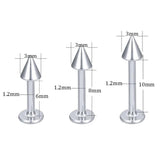 40Pcs Surgical Steel Lip Labret Rings Tragus Earrings Body Jewelry