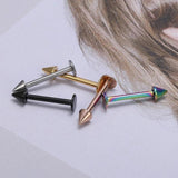 40Pcs Surgical Steel Lip Labret Rings Tragus Earrings Body Jewelry