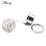 2pcs Stainless Steel Dangle Earrings Tunnels Ear Plugs Gauges 6-16mm