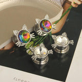 Miqiao Stainless Steel Bat Ear Plugs Tunnels Gauges Jewelry Piercings