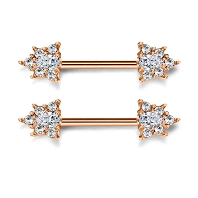 316L SS Bunny Nipple Piercing Ring