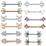 316L SS Bunny Nipple Piercing Ring