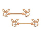 316L SS Bunny Nipple Piercing Ring