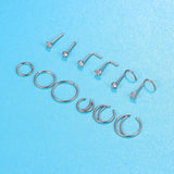 Disposable Nose Septum Piercing Gun Kit 20G Sterile Puncture Tool