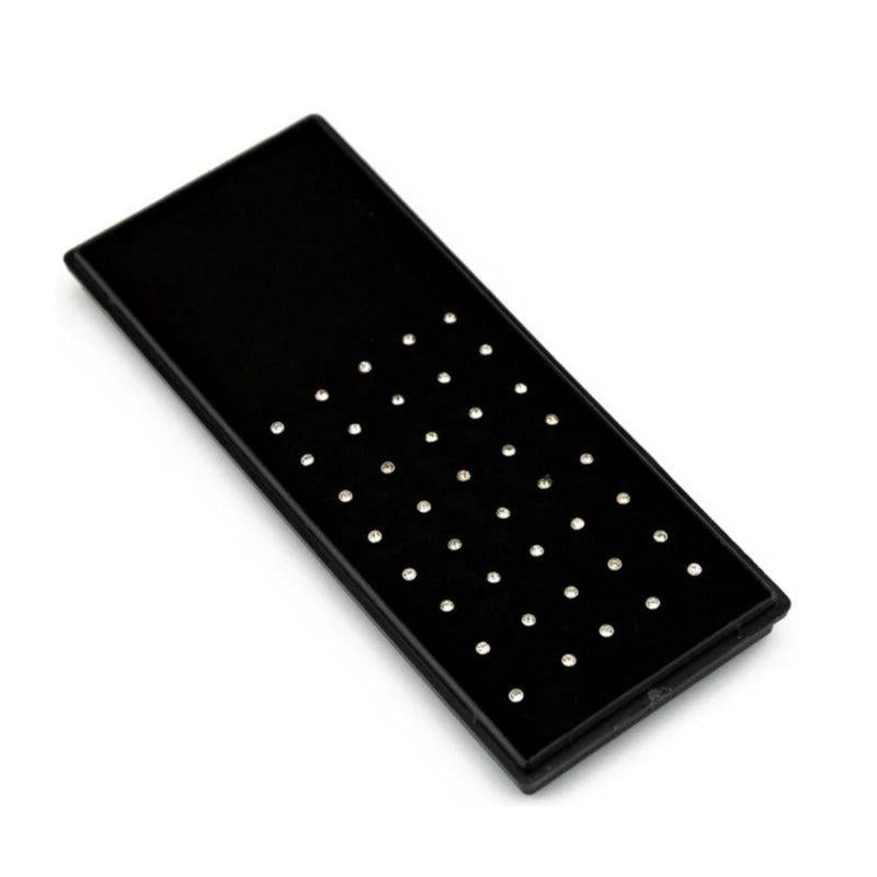 Crystal Stainless Steel Nose Stud Bar Septum Piercing