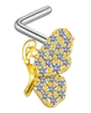 Dangly Nose Ring Stainless Steel Jewelry for Women