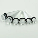 Acrylic Ear Taper Stretcher Plug Gauges 12MM&14MM&16MM
