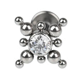 16G Titanium Cartilage Spiral Earring