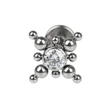 16G Titanium Cartilage Spiral Earring
