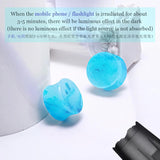 EARKUO Luminous Acrylic Ear Gauges Tunnels 8-25mm