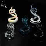 Glass Jellyfish Ear Plugs Spiral Ear Piercing Kit