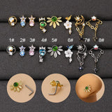 Sun Flower Nose Ring Stainless Steel
