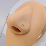 Karnoz 20Pcs Nose Stud Dragonfly Piercing Nostril Jewelry