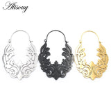 Stainless Steel Owl Star Sword Wing Ear Plug Expander Earring