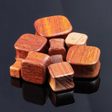 2PCS Wood Ear Plugs Gauges Earrings Flesh Tunnel Piercing