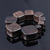 2PCS Wood Ear Plugs Gauges Earrings Flesh Tunnel Piercing