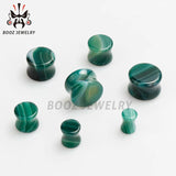 Stone Ear Tunnels Ear Gauges Body Jewelry