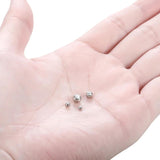 10Pcs Titanium Screw Gem Balls Body Jewelry Rings