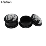 2pcs Hot Acrylic Ear Stud Thread Tunnel Earplugs 4-25mm Piercing Jewelry