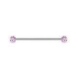 10pcs Stainless Steel Industrial Barbell Earring Body Piercing Jewelry