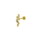 Snake Ear Piercing Set for Tragus Cartilage Earrings
