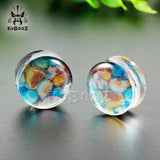 Acrylic Saddle Stretchers 8mm-25mm Ear Gauges Flesh Tunnels Plugs