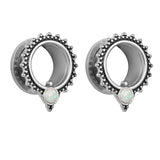 Giga 2PCS Ear Tunnels Plugs 316L Stainless Steel Ear Gauges Expander Piercing