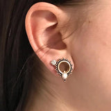 Giga 2PCS Ear Tunnels Plugs 316L Stainless Steel Ear Gauges Expander Piercing