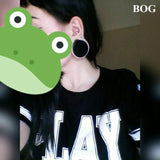 BOG-Pair High Polished Acrylic Ear Tunnels Plugs