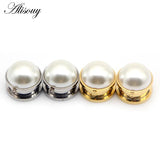 2PC Stainless Steel Ear Piercing Tunnels Plugs