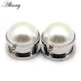 2PC Stainless Steel Ear Piercing Tunnels Plugs
