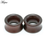 2pcs 8-20mm Piercing Jewelry Tunnel Wood Ear Expander