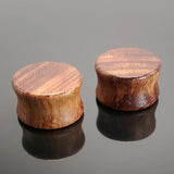 Bubinga Wooden Ear Plugs Gauge Piercing Stretcher Body Jewelry