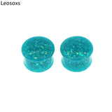 Leosoxs Flower Ear Plugs Tunnels Acrylic Earrings Gauges