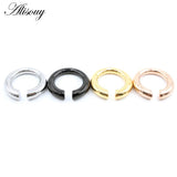 Stainless Steel C Pattern Round Ear Weights Expander Plugs
