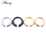 Stainless Steel C Pattern Round Ear Weights Expander Plugs