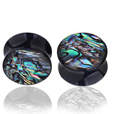 Abalone Shell Acrylic Ear Plugs Gauges Earrings Expander Piercing