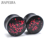 Twinkl Paillette Acrylic Double Flared Tunnels Ear Plug Gauges