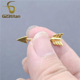 2pcs Arrow Nipple Rings Stainless Steel Body Jewelry